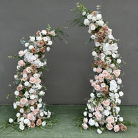 Wedding Arch Flower Stand Iron Art Backdrop Decoration for Outdoor Ceremonies