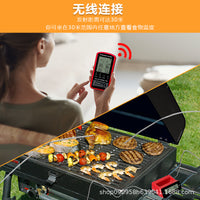 Wireless Remote Digital Meat Thermometer for BBQ Grill Oven with Smart Alert