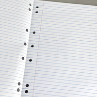 A4 Thick 200-Page Notebook for Students, Exam Prep, and General Note-Taking, American Ruled