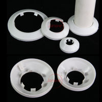 Snap-On Pipe Escutcheon Plate for Angle Valves and Radiator Pipes, Decorative Cover for Concealing Unsightly Gaps