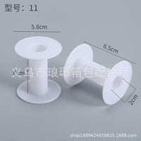 Empty Plastic Spool Bobbin for Winding Thread Rope Wire - PP Material Industrial Reel