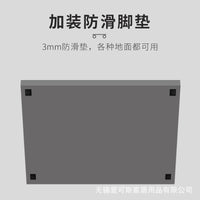 Nordic Style Rectangular Imitation Cement Plant Pot Tray with Water Catchment