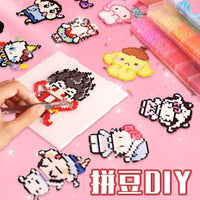 Perler Beads Kit for Kids with Iron, DIY Craft Set for Girls, Educational Toy for Ages 6+
