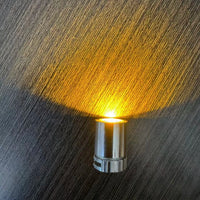 Miniature LED Spotlight for Dollhouse & DIY Models - Warm, White, Yellow, Red Light Options