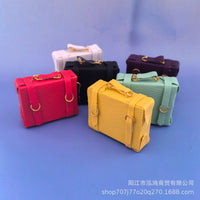 Miniature Dollhouse Suitcase for BJD Dolls & Photography Props
