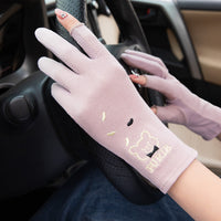 UV Protection Fingerless Gloves for Nail Art, Driving, and Cycling