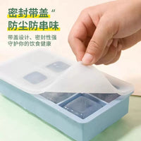 Food Grade Silicone Large Ice Cube Mold Square Ice Tray for Bar Whiskey Cocktails Commercial Home Use