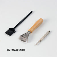 Kenzan Cleaner and Straightener Tool Set for Ikebana Floral Arrangement