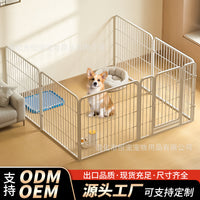 Pet Playpen Indoor Dog Fence with Door for Small Medium Large Dogs