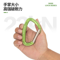 Shanduao D-Ring Carabiner for Outdoor Climbing, Rappelling, and Canyoning