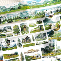 Infeel.Me 'Life is a Wilderness' Washi Tape for DIY Scrapbooking and Decoration