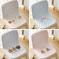 Cartoon Integrated Backrest Seat Cushion for Kids' Chairs