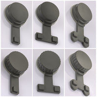 No-Drill Suction Cup Base Accessory for Rotation and Strong Vacuum Adsorption