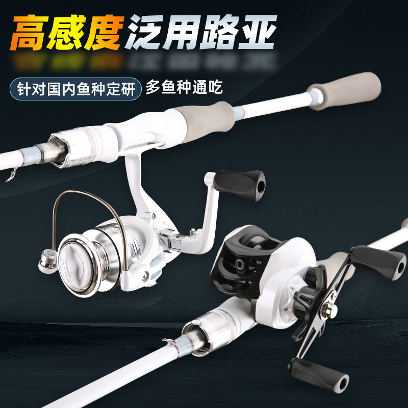 Beginner Lure Fishing Rod and Reel Combo Set for Freshwater and Saltwater