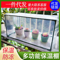 Portable Mini Greenhouse for Plants, Succulents, and Flowers - Winter Protection, Windproof, and Frost-Proof