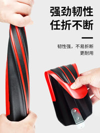 Mountain Road Bike Fenders Set with Rechargeable Tail Light, Adjustable Front and Rear Mudguards