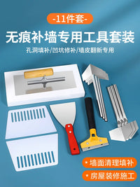 Wall Repair Tool Kit Putty Knife Set for Seamless Wall Painting and Finishing