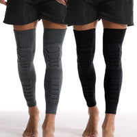Padded Compression Knee Sleeve for Sports, Cycling, and Basketball - Breathable Honeycomb Anti-Collision Protection