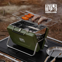 Portable Mini Folding BBQ Grill for Outdoor Camping and Home Use