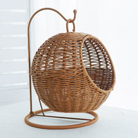 Creative Hanging Fruit Basket Hand-Woven Storage Basket for Snacks and Dried Fruits
