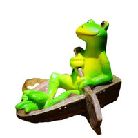 Garden Rockery Fountain Ornament Outdoor Courtyard Lotus Pond Frog Figurine