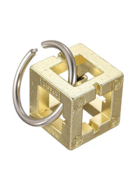 Kongming Lock Brain Teaser Puzzle Toy for Kids and Adults, Stress Relief and Educational Luban Lock Set