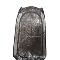 Pop-Up Sports Viewing Tent with Chair, Single Person Fishing Shelter