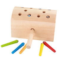 Kids Magnetic Bug Catching Game Early Education Fine Motor Skill Toy