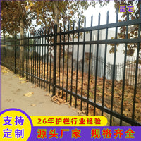 Outdoor Anti-Climb Iron Fence for Parks, Villas, and Schools