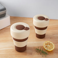 Portable Food-Grade Silicone Folding Cup for Travel and Camping