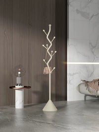 Nordic Luxury Creative Art Floor-Standing Coat Rack for Bedroom and Hotel