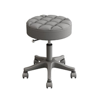 Adjustable Swivel Salon Stool with Wheels for Beauty, Hair, and Nail Technicians