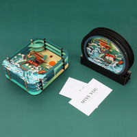 Chinese Style DIY 3D Puzzle Dragon Boat Paper Sculpture Ornament for Kids