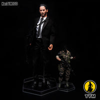 Adjustable Clear Display Stand for 1/6 to 1/12 Scale Action Figures