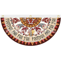 Thanksgiving Cartoon Character Party Decorative Fan Flag