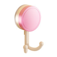 Dopamine Suction Cup Hooks, Punch-Free, Strong Bearing, Adhesive Hooks for Entryway, Door, Keys, Hats