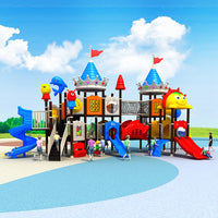 Outdoor Large Combination Slide for Kindergarten & Park