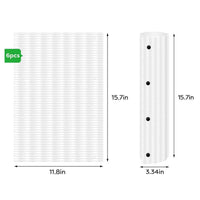 Tree Protector Guard Plastic Trunk Protector Anti-Squirrel Rodent Bite Tree Bark Seedling Protection Wrap