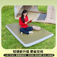 Inflatable Camping Air Mattress with Built-in Pump, 10cm Thick, Portable for Outdoor Tent & Home Use