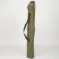Portable Aluminum Alloy Folding Camping Chair with Canvas Seat and Shoulder Strap