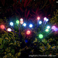 Solar Outdoor Waterproof Firefly Garden Lights for Landscape Decoration