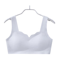 Girls' Seamless Training Bra for Teens and Pre-Teens, Breathable Thin Fixed Vest Style
