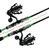 Telescopic Raft Fishing Rod Set with Soft Tail for Shore, Bridge, and Sea Fishing