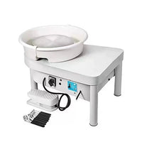 Pottery Wheel Machine for Kids and Adults, Stepless Speed Control Electric Kiln for Home and School Pottery Workshops
