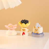 Cat PAI Dream Chaser Blind Box Figurine Set - Resin Crystal Stone Desktop Ornaments for Girls