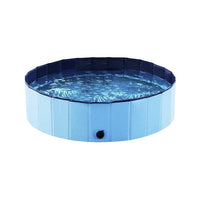 Foldable Pet Swimming Pool - Durable, Non-Inflatable Dog Bath and Play Pool