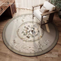 Chinese Style Diatomaceous Earth Soft Mat Round Living Room Coffee Table Study Chair Mat