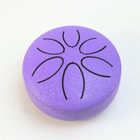 Mini 3-inch 6-Note Steel Tongue Drum Percussion Instrument for Kids and Adults