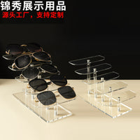 Acrylic Multi-Layer Eyeglass Display Stand for Sunglasses and Optical Frames