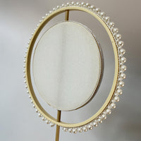 Chinese Style Round Fan Wedding Hand Fan DIY Material Kit for Hanfu